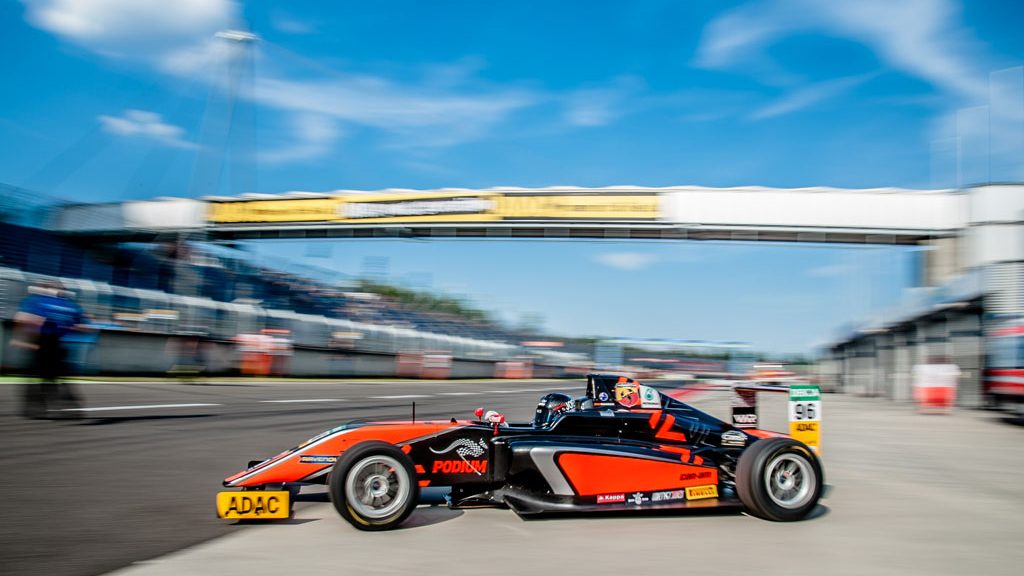 Joey Mawson aboard his PODIUM-backed Van Amersfoort Racing entry