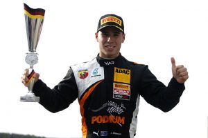 Joey Mawson is aiming to continue his streak of podium finishes at the Lausitzring this weekend