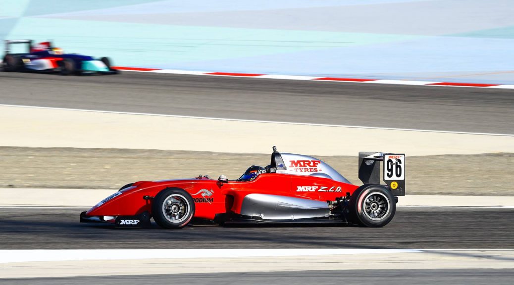 Joey Mawson in action in Bahrain