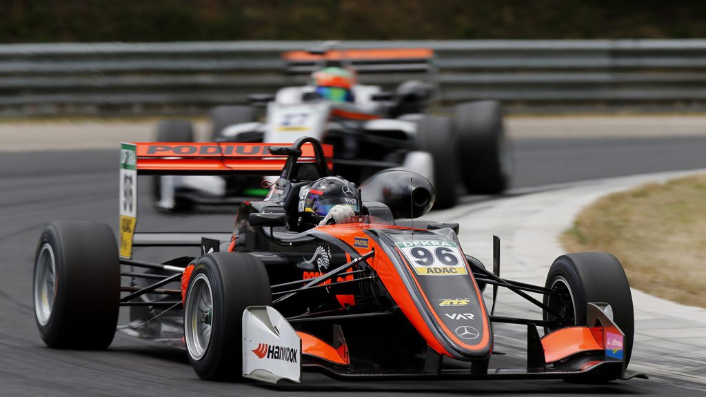 96 Joey Mawson (AUS, Van Amersfoort Racing, Dallara F317 - Mercedes-Benz), FIA Formula 3 European Championship, round 4, race 2, Hungaroring (HUN), 16. - 18. June 2017