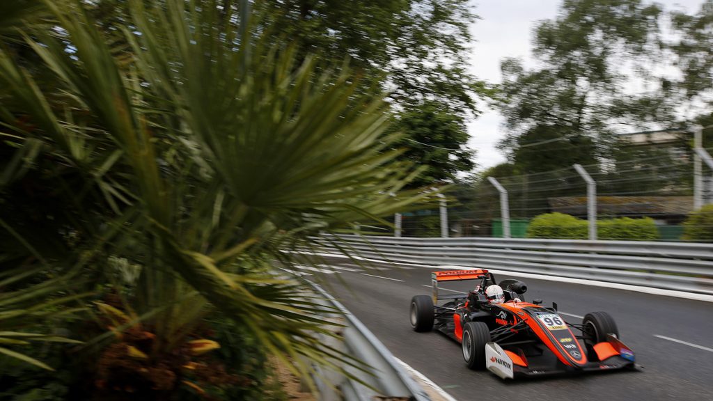 96 Joey Mawson (AUS, Van Amersfoort Racing, Dallara F317 - Mercedes-Benz), FIA Formula 3 European Championship, round 3, Pau (FRA), 19. - 21. May 2017