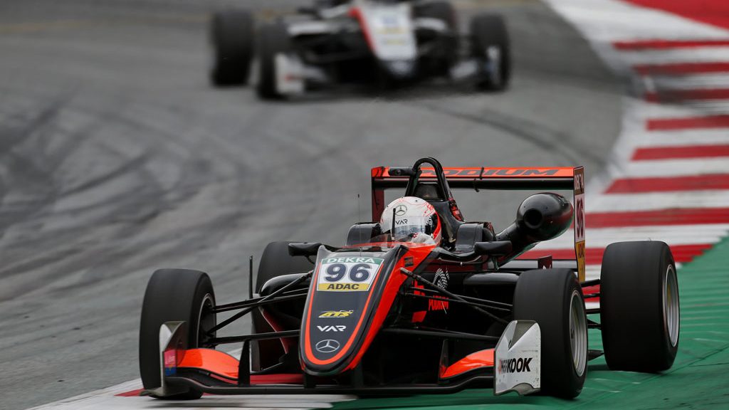 96 Joey Mawson (AUS, Van Amersfoort Racing, Dallara F317 - Mercedes-Benz), FIA Formula 3 European Championship, round 9, race 3, Red Bull Ring (AUT), 21. - 23. September 2017
