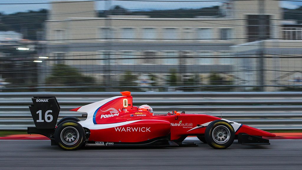 Sochi (RUS) Sep 28-30, 2018 - Russian Grand Prix at Sochi Autodrom. Joey Mawson #16 Arden International. © 2018 Diederik van der Laan / Dutch Photo Agency