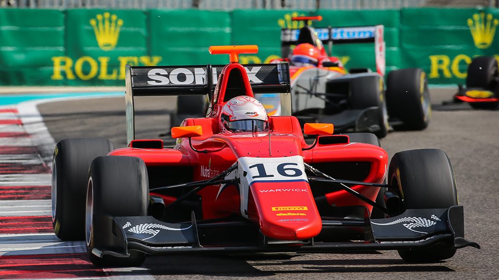 Abu Dhabi (UAE), NOV 23 - 25 2018 - Abu Dhabi Grand Prix at Yas Marina Circuit. Joey Mawson #16 Arden International. © 2018 Sebastiaan Rozendaal / Dutch Photo Agency