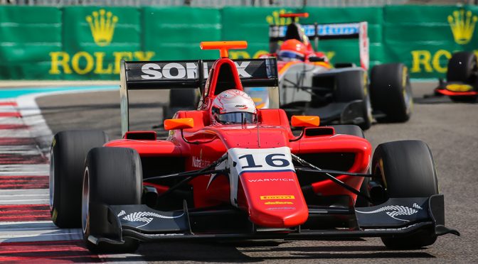Abu Dhabi (UAE), NOV 23 - 25 2018 - Abu Dhabi Grand Prix at Yas Marina Circuit. Joey Mawson #16 Arden International. © 2018 Sebastiaan Rozendaal / Dutch Photo Agency